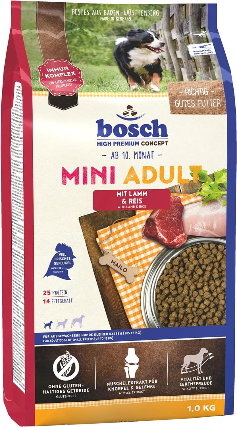 Bosch Adult Mini Lamb & Rice, jagnięcina i ryż