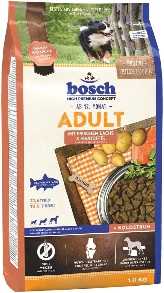 Bosch Adult Salmon & Potato, łosoś i ziemniak