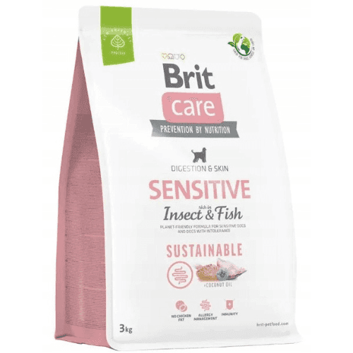 Brit Care Dog Sustainable Sensitive, ryba i insekty