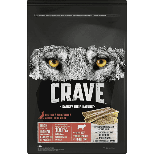 Crave, wołowina ze szpikiem kostnym i prazbożem