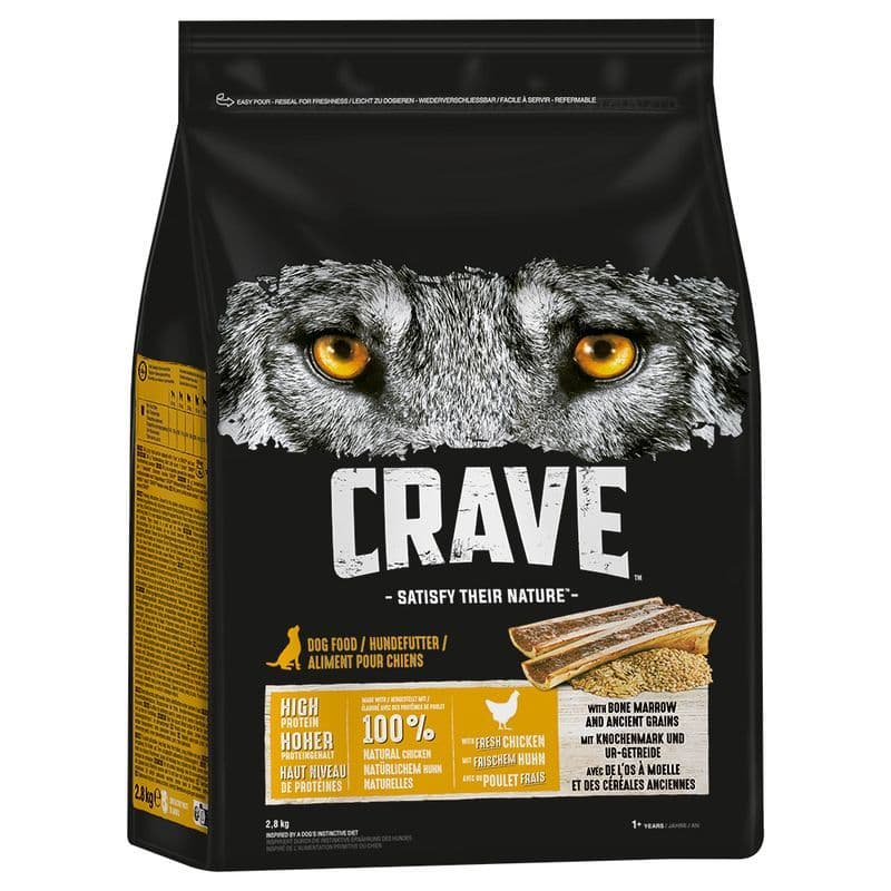 Crave, kurczak ze szpikiem kostnym i prazbożem