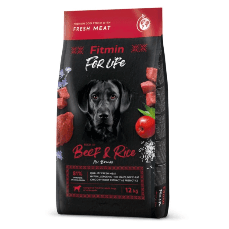 Fitmin Dog For Life, wołowina i ryż