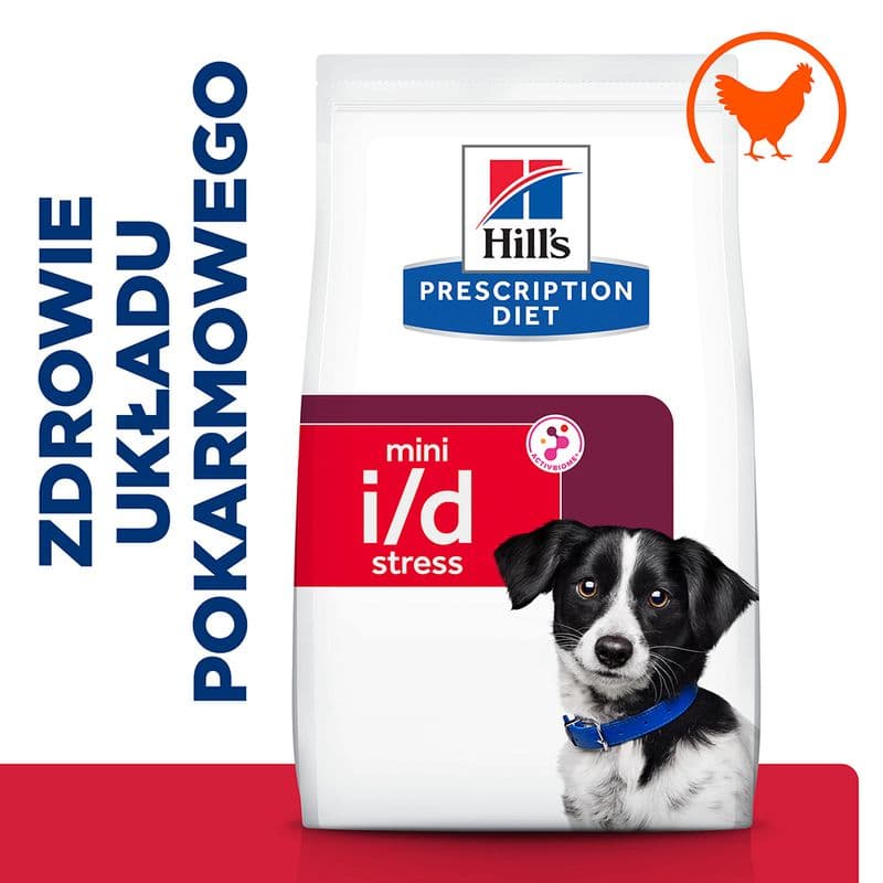 Hill's Prescription Diet i/d Stress Mini Digestive Care, kurczak