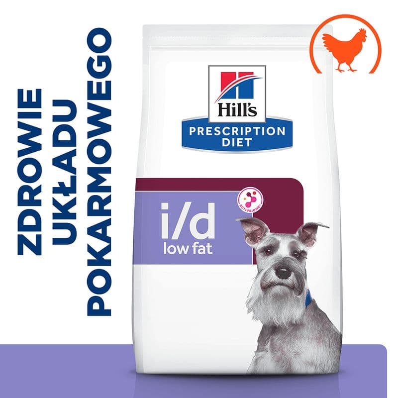 Hill's Prescription Diet i/d Low Fat Digestive Care, kurczak