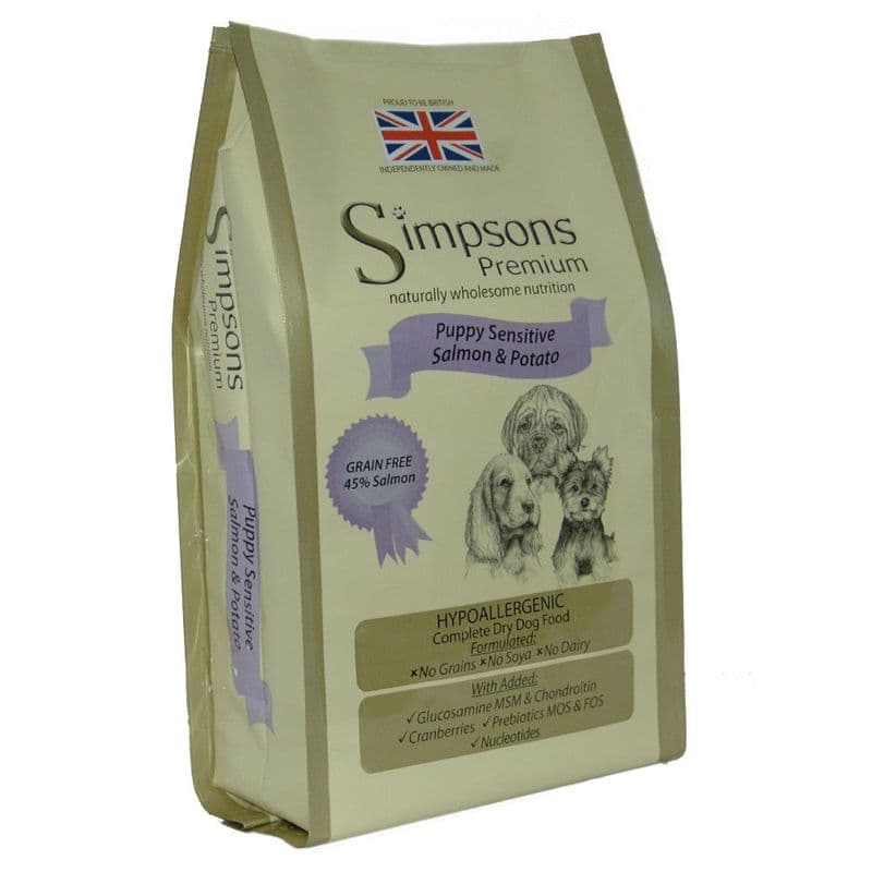 Simpsons Premium Sensitive Puppy Salmon & Potato