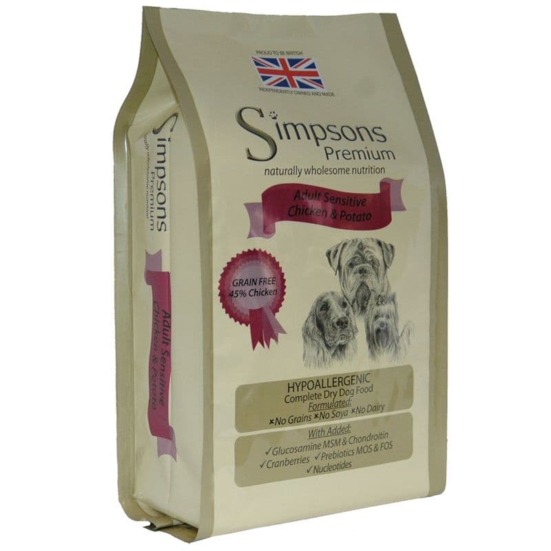 Simpsons Premium Sensitive Adult Chicken & Potato