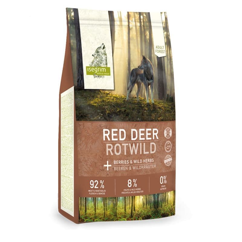 Isegrim Adult "Forest" Rotwild, jeleń z jagodami i dzikimi ziołami