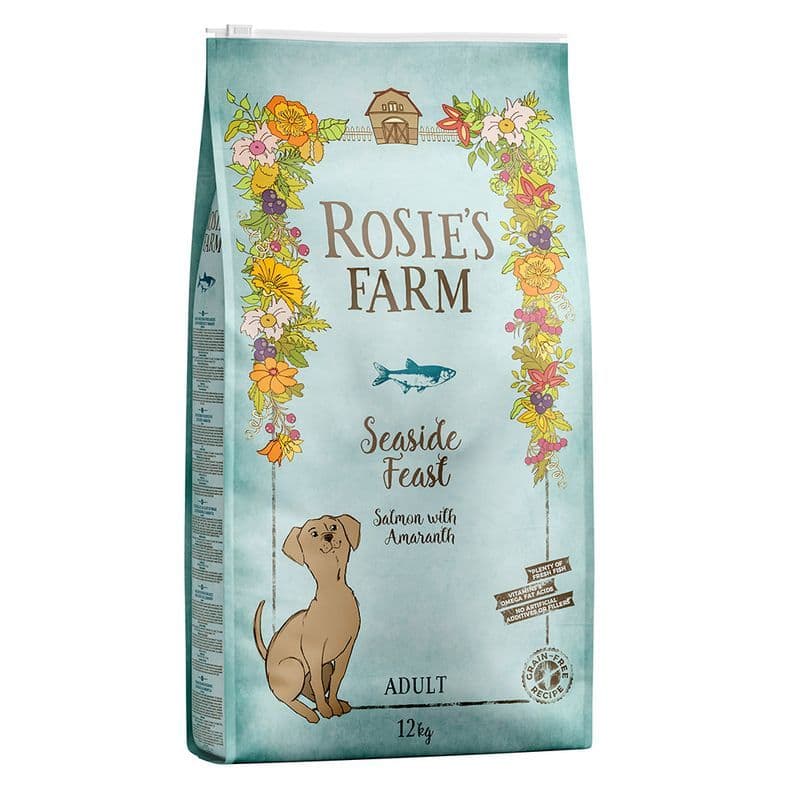 Rosie's Farm łosoś, bataty i amarantus