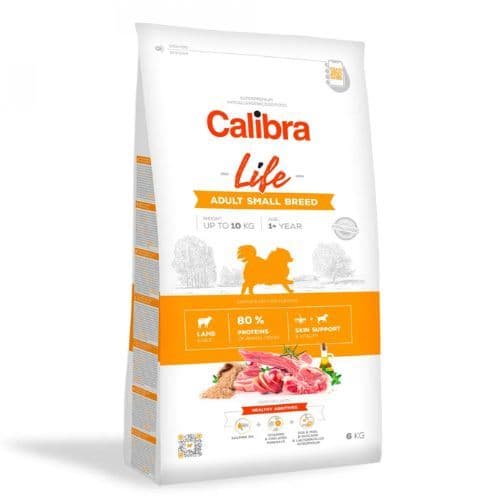 Calibra Dog Life Adult Jagnięcina dla psów małych ras