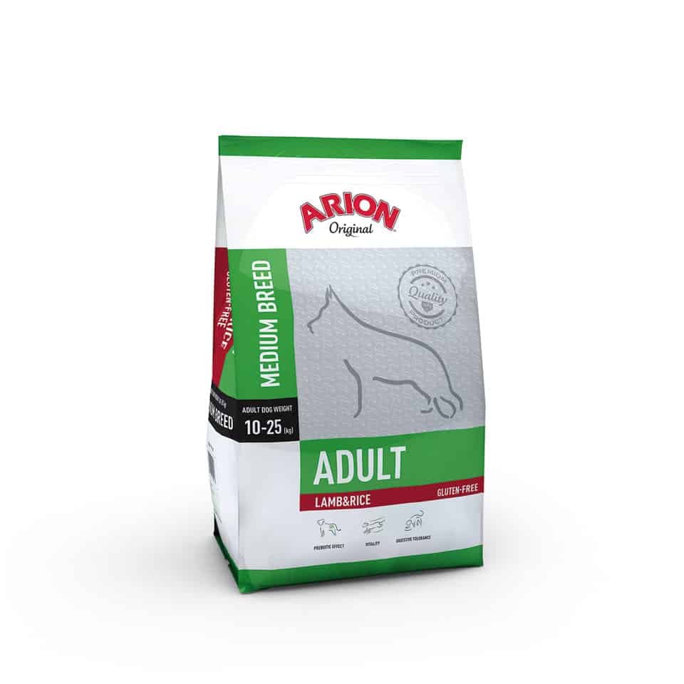Arion Original Adult Medium Breed, jagnięcina i ryż