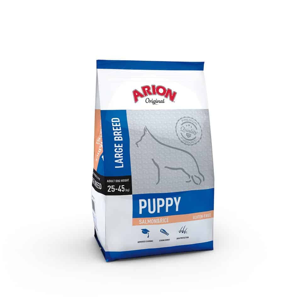 Arion Original Puppy Large Breed, łosoś i ryż
