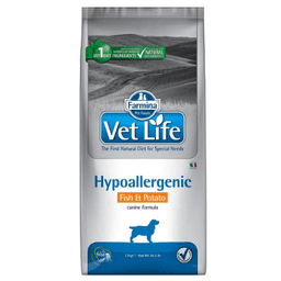 Farmina Vet Life Dog Hypoallergenic, ryba i ziemniaki