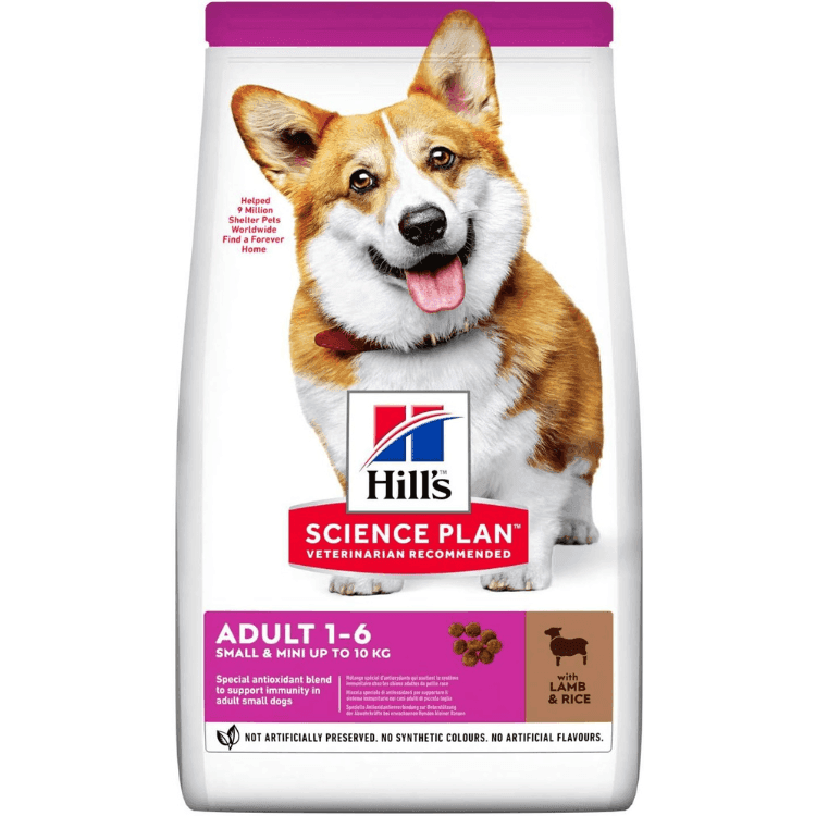 Hill's Science Plan Adult 1–6 Small & Mini, jagnięcina z ryżem