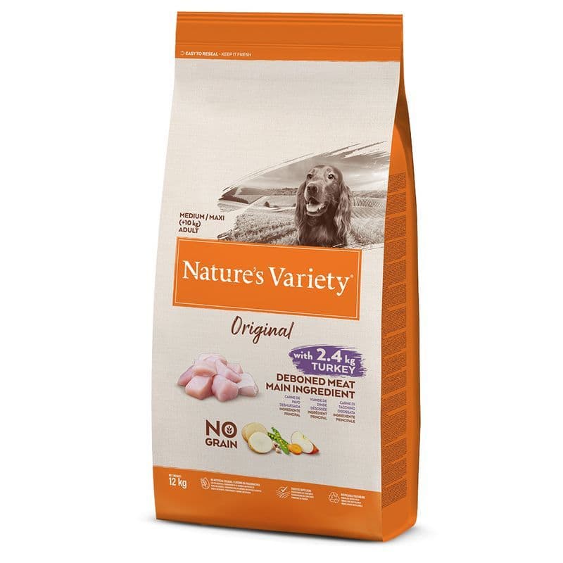 Nature's Variety Original No Grain Medium/Maxi Adult, indyk