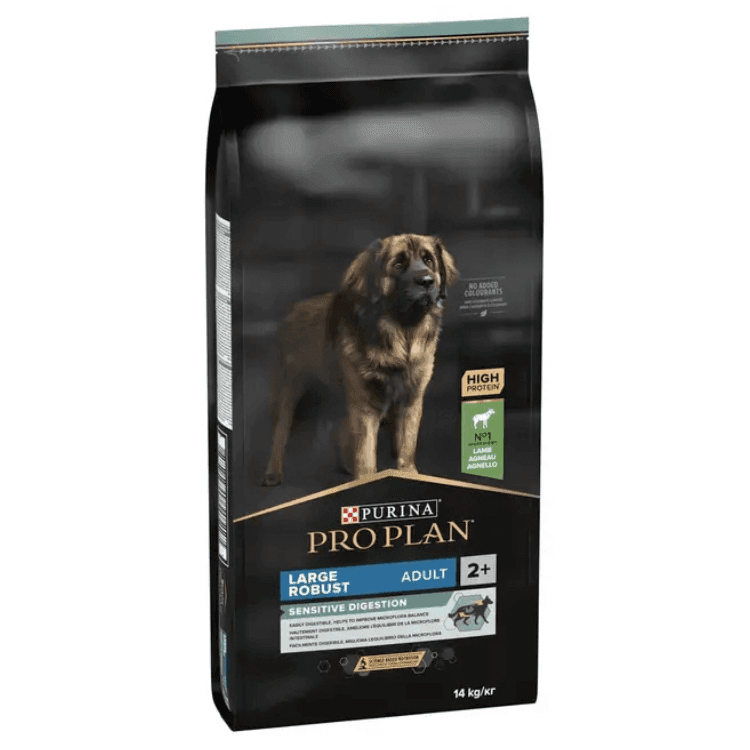 PURINA PRO PLAN Large Adult Robust Sensitive Digestion, jagnięcina i ryż