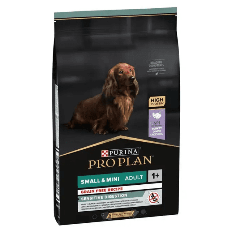 PURINA PRO PLAN Small & Mini Adult Sensitive Digestion, bez zbóż