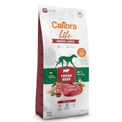Calibra Life Senior Large Breed, ze świeżą wołowiną